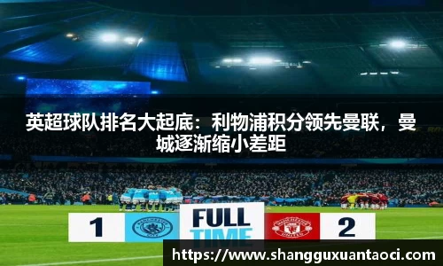 英超球队排名大起底：利物浦积分领先曼联，曼城逐渐缩小差距